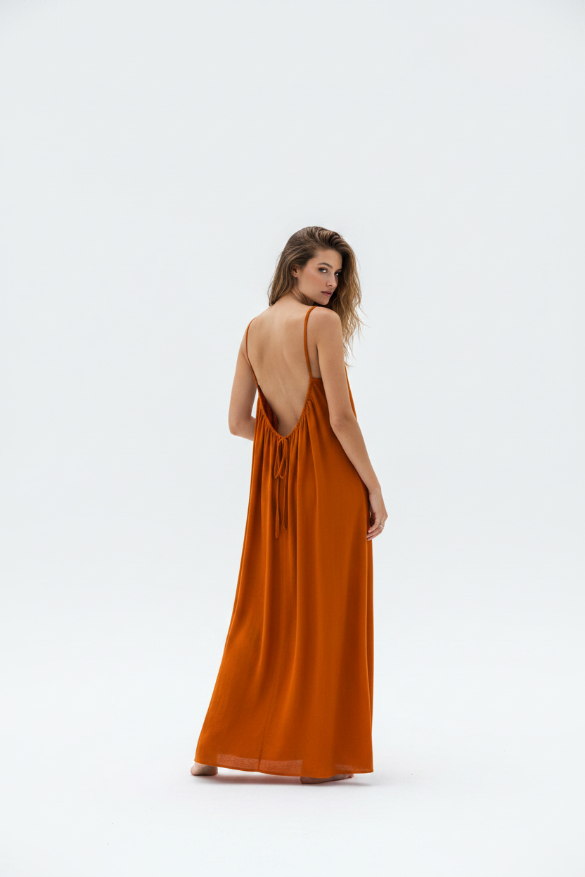Orange Dress